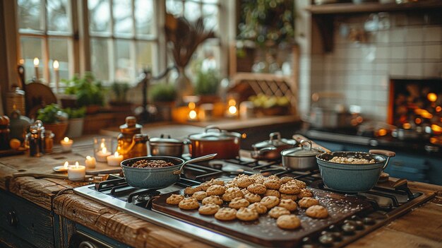 čarovná kuchyňa s varením